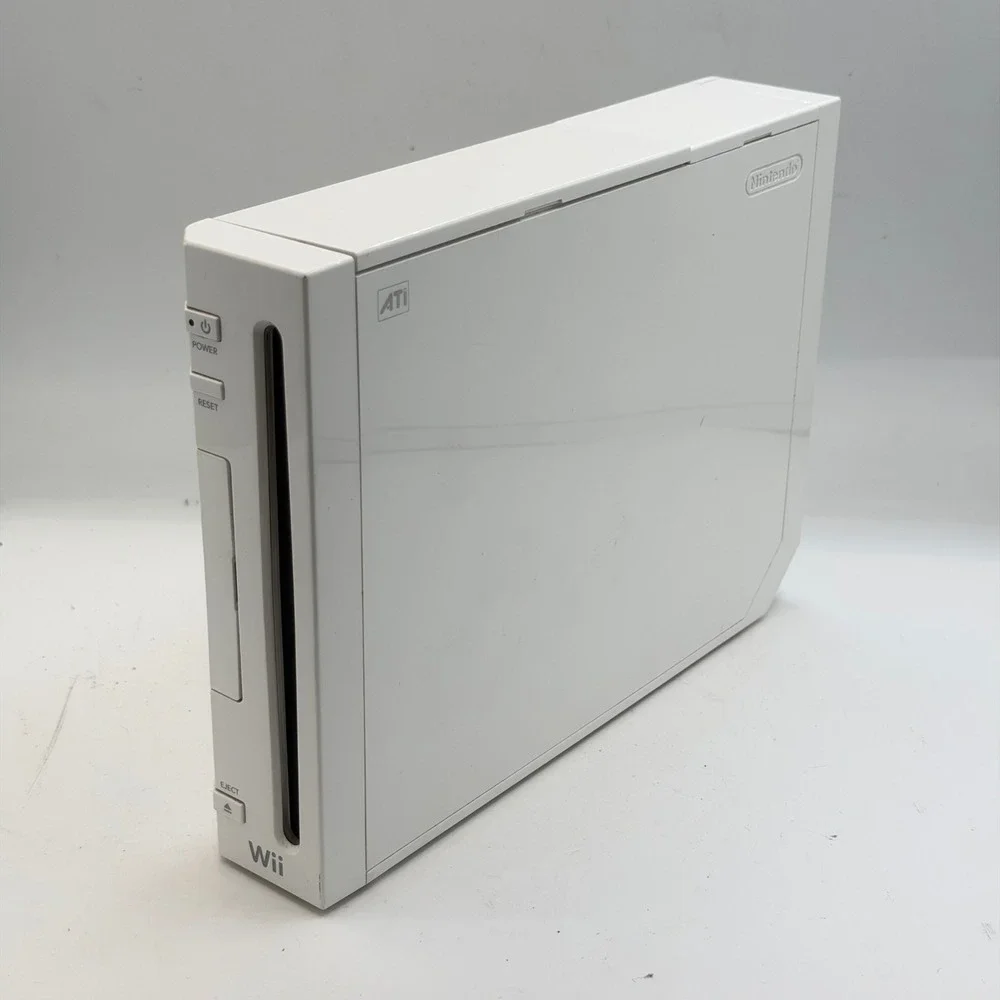Nintendo Wii RVL-001 White Console Bundle Super Mario Galaxy 2 Tested Working